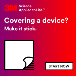 3M - Covering a device? Make it stick.