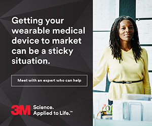 3M - Getting your wearable medical device to market can be a sticky situation.