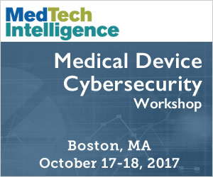 Medical Device Cybersecurity Workshop - October 17-18, 2017 - Boston, MA