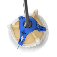 Medtronic’s Avalus valve features a a supra-annular design to limit central regurgitation. Image courtesy of Medtronic.