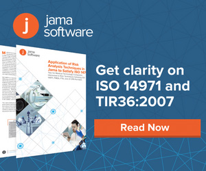 Jama Software - Get clarity on ISO 14971 and TIR36:2007