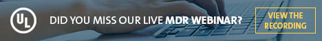 UL - Did You Miss Our Live MDR Webinar?