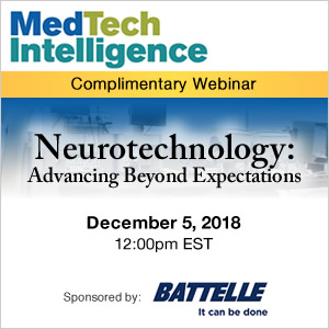 Neurotechnology: Advancing Beyond Expectations Webinar - December 5, 2018 - 12:00pm EST