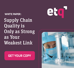 EtQ - White Paper: Supply Chain Quality is Only as Strong as Your Weakest Link