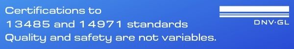 DNV GL - Certifications to 13485 and 14971 standards - Quality and safety are not variables.