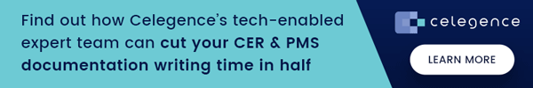 Find out how Celegence's tech-enabled expert team can cut your CER & PMS documentation writing time in half