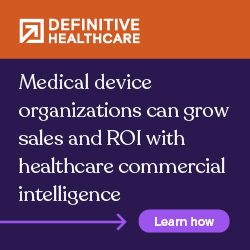 Definitive Healthcare - Medical device organizations can grow sales and ROI with healthcare commercial intelligence